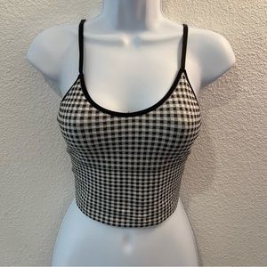plaid tank top
